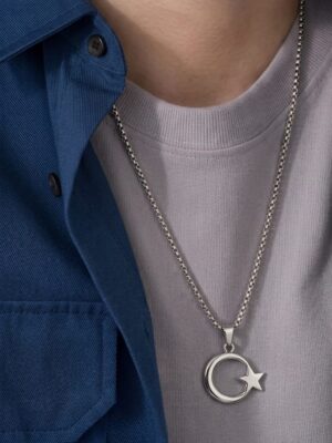 touch stylish silver chain for unisex