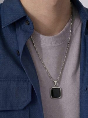 touch stylish silver chain for unisex (copy)