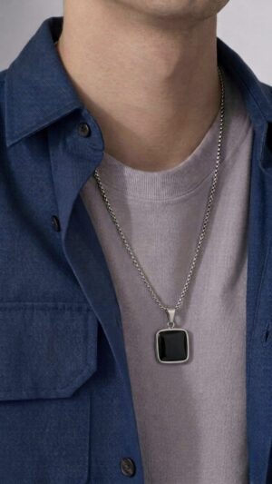 touch stylish silver chain for unisex (copy)
